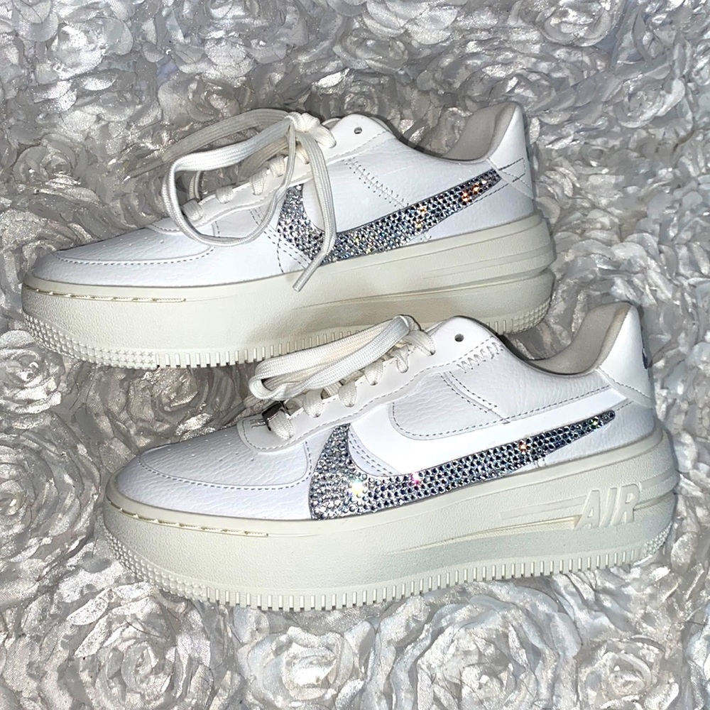 . New Custom Rhinestone Air Force 1 - Picture 1 of 6